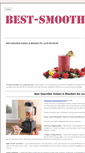 Mobile Screenshot of best-smoothie-maker.com